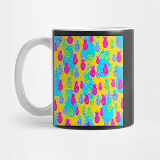 Tropical pineapples Mug